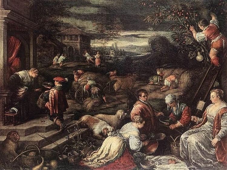 Francesco Bassano the younger Summer